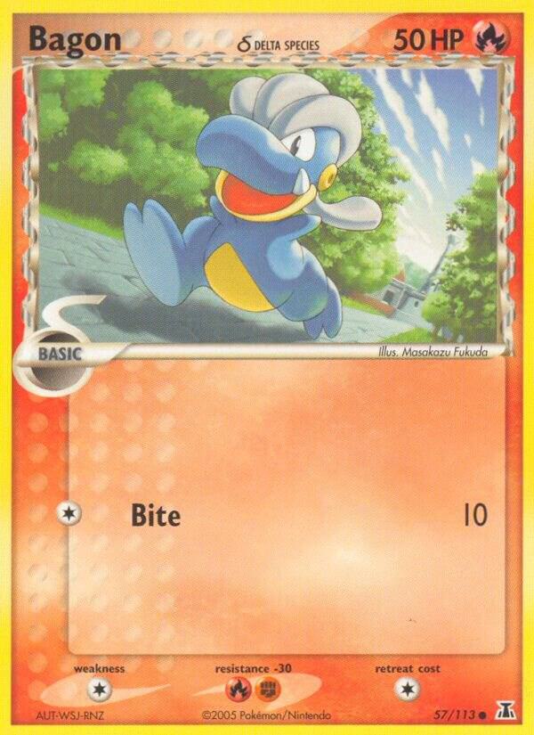 Bagon - 057/113 (Delta Species) card image