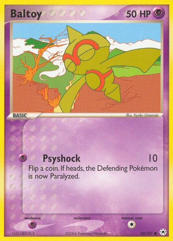 Baltoy - 52/101 card image