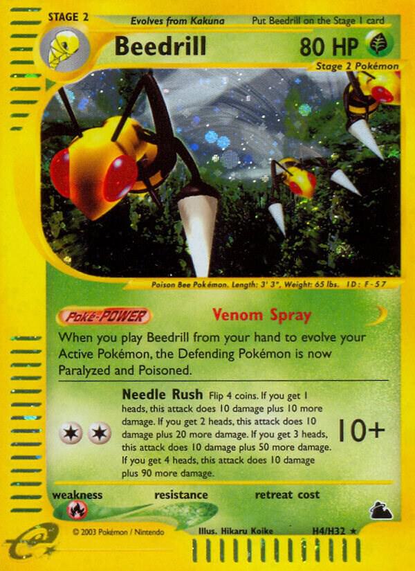Beedrill (H4) card image