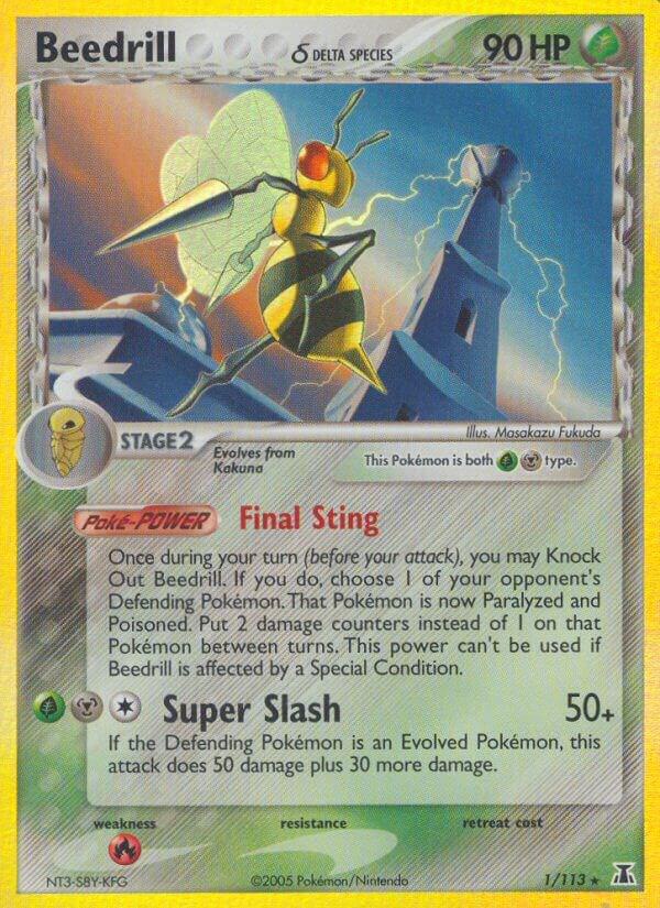 Beedrill (Delta Species) card image