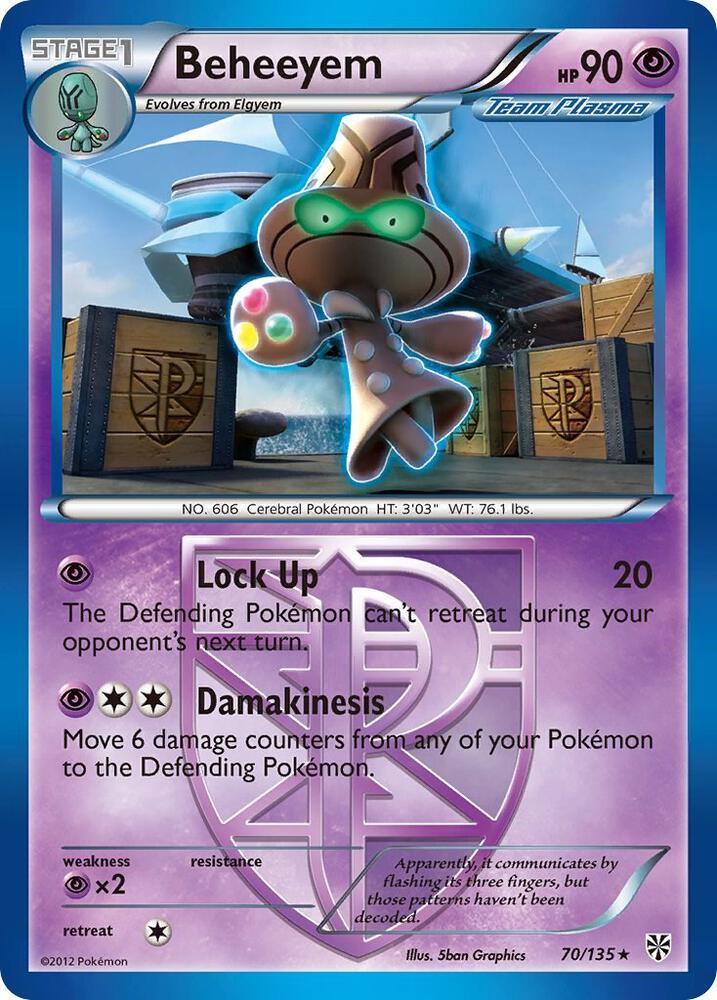 Beheeyem (Team Plasma) card image