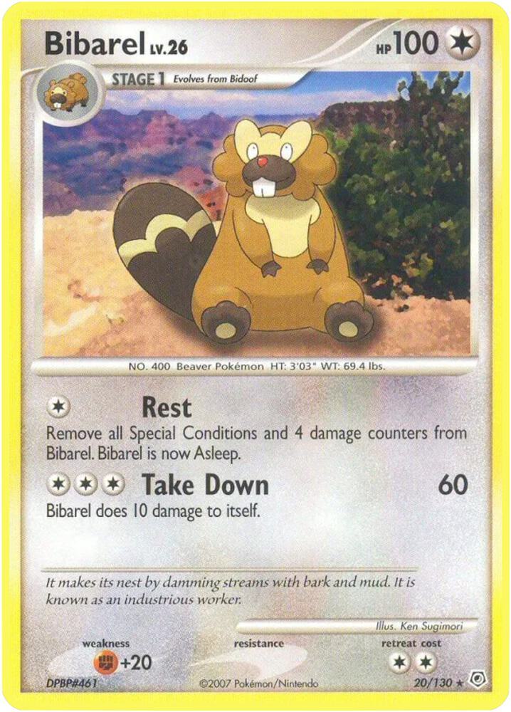 Bibarel card image