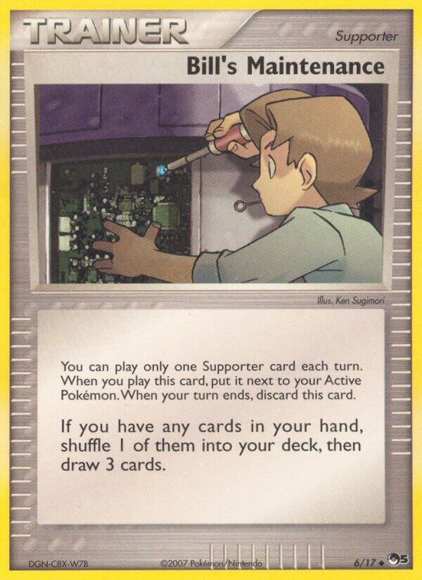 Bill's Maintenance card image