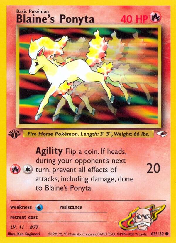 Blaine's Ponyta card image