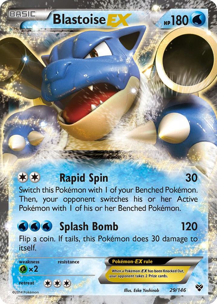 Blastoise EX card image