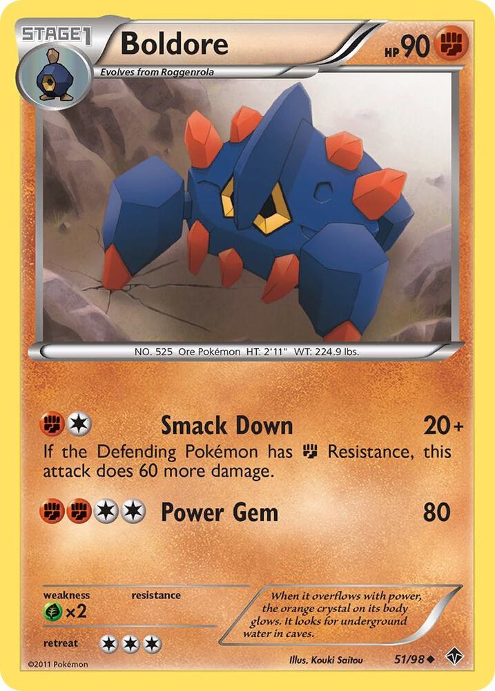 Boldore (51) card image