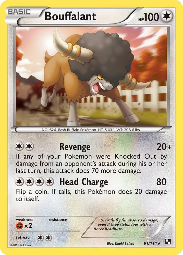 Bouffalant (91) card image