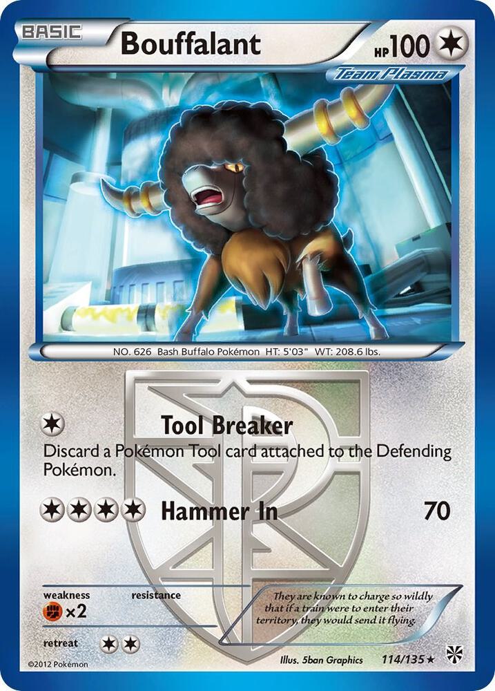 Bouffalant (Team Plasma) card image
