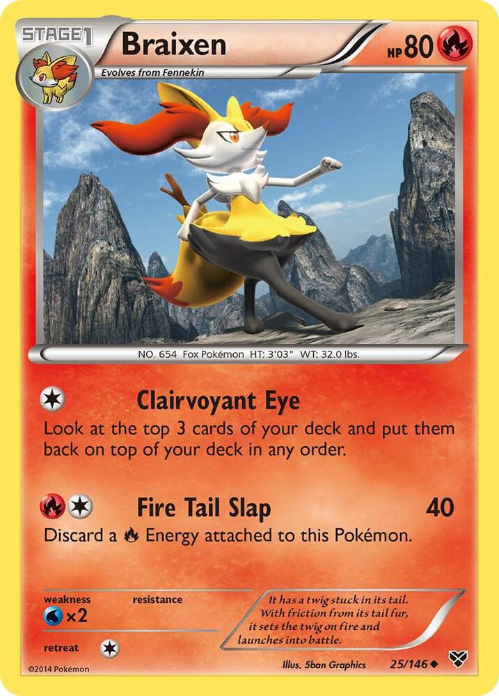 Braixen card image