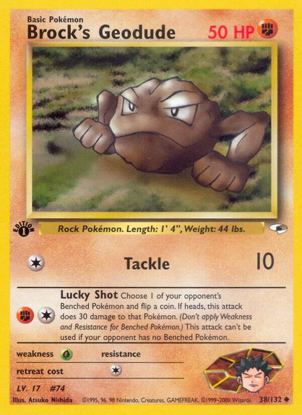 Brock's Geodude (38) card image