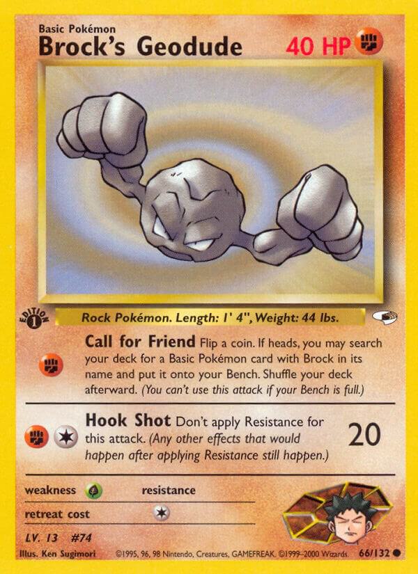 Brock's Geodude (66) card image