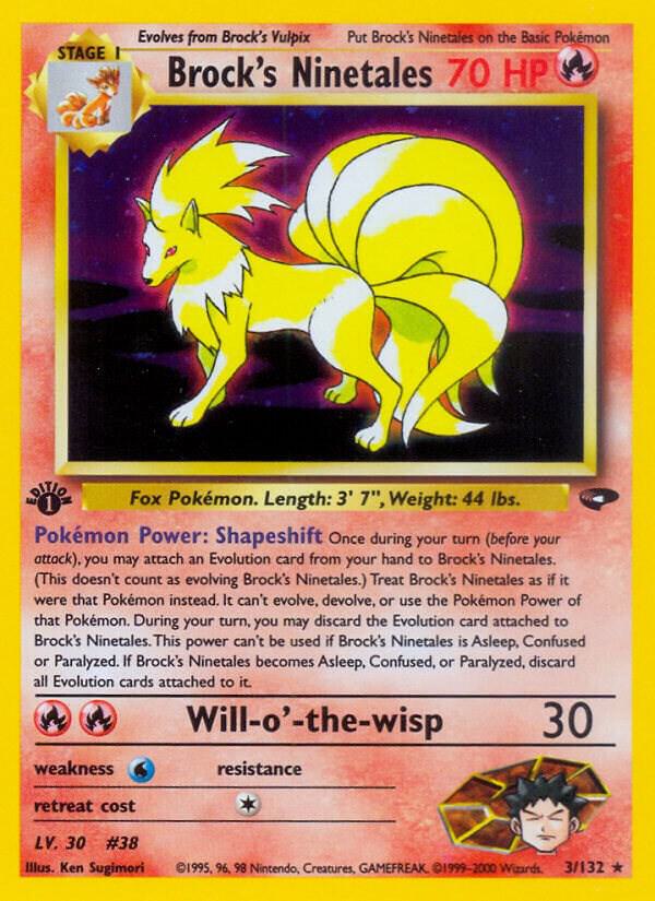 Brock's Ninetales card image