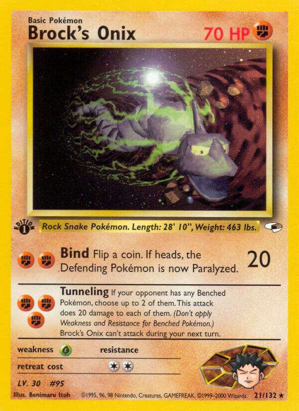 Brock's Onix (21) card image
