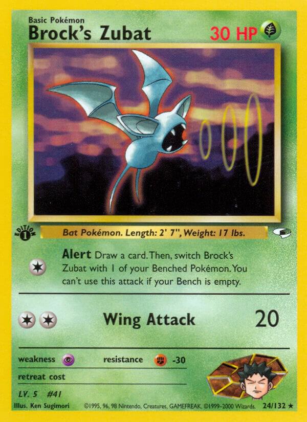 Brock's Zubat (24) card image