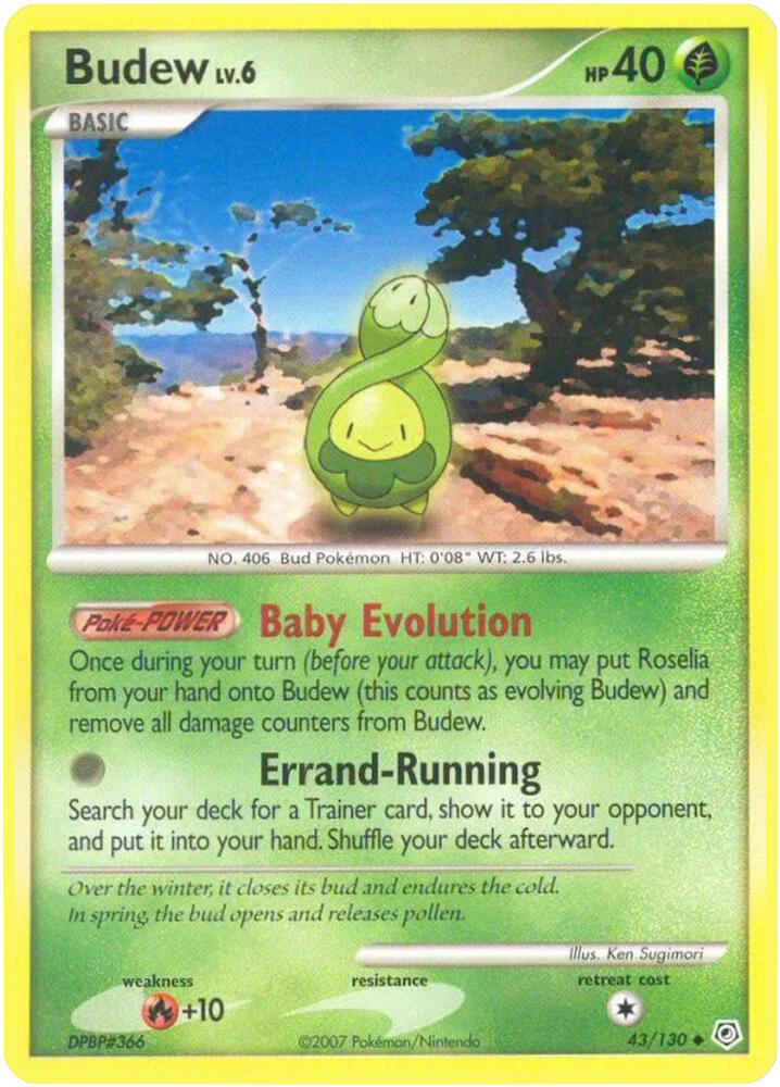 Budew card image