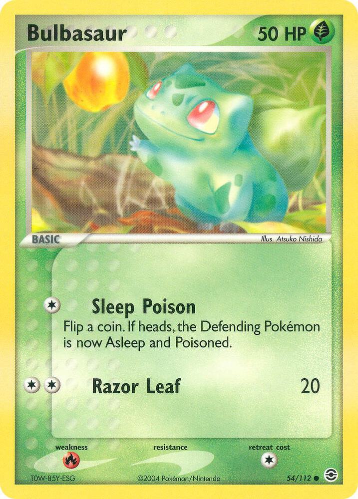 Bulbasaur - 054/112 card image