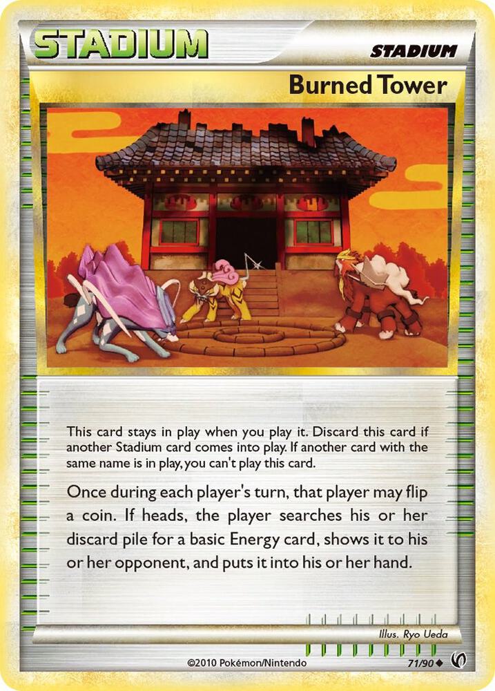 Burned Tower card image