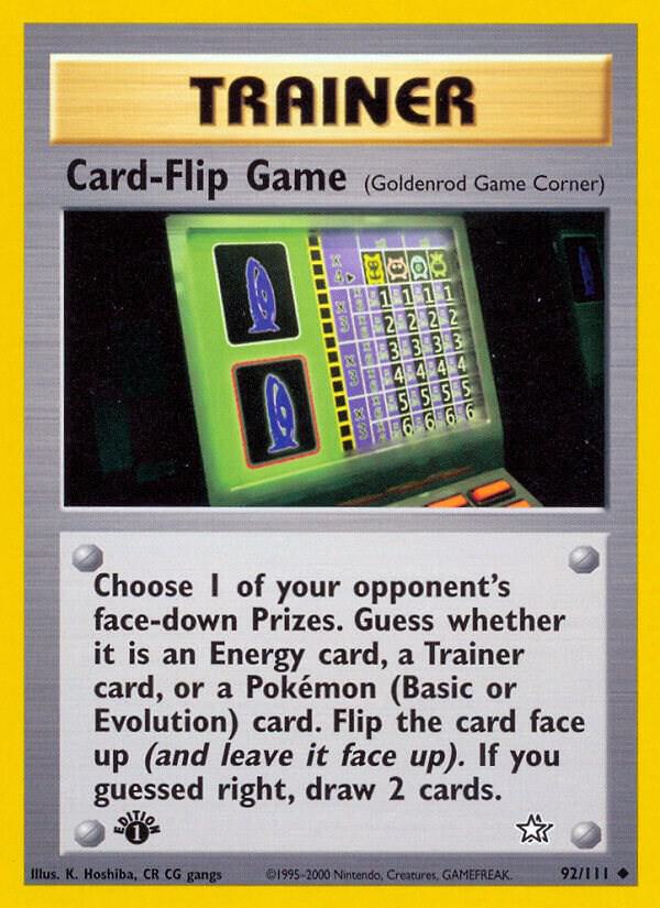Card-Flip Game (Goldenrod Game Corner) card image