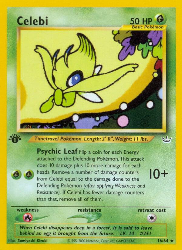 Celebi (16) card image