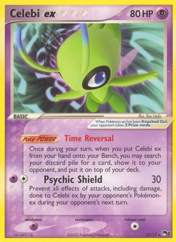 Celebi ex (Non-Holo) card image