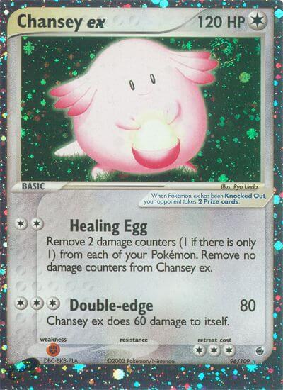 Chansey ex card image