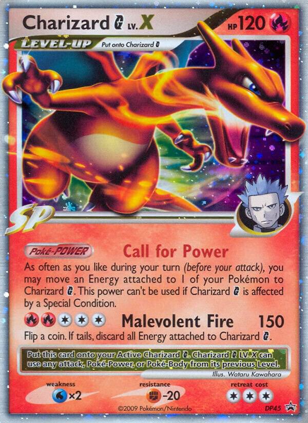 Charizard G LV.X - DP45 card image