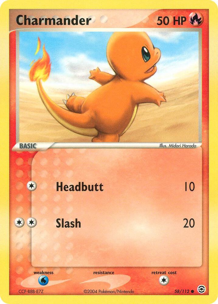 Charmander - 058/112 card image