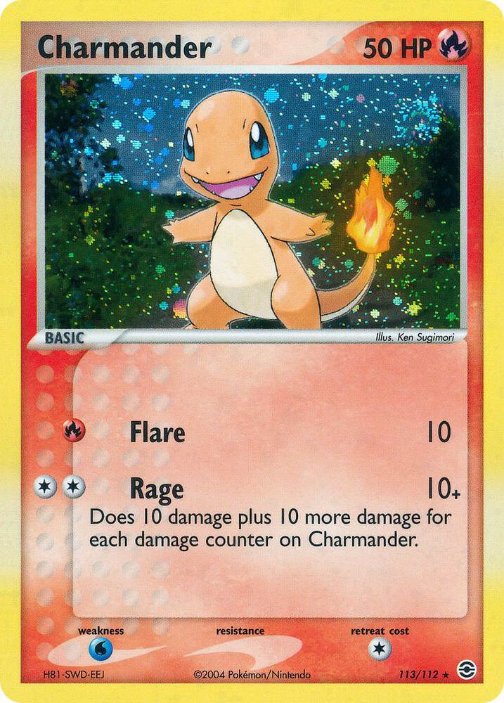 Charmander - 113/112 card image