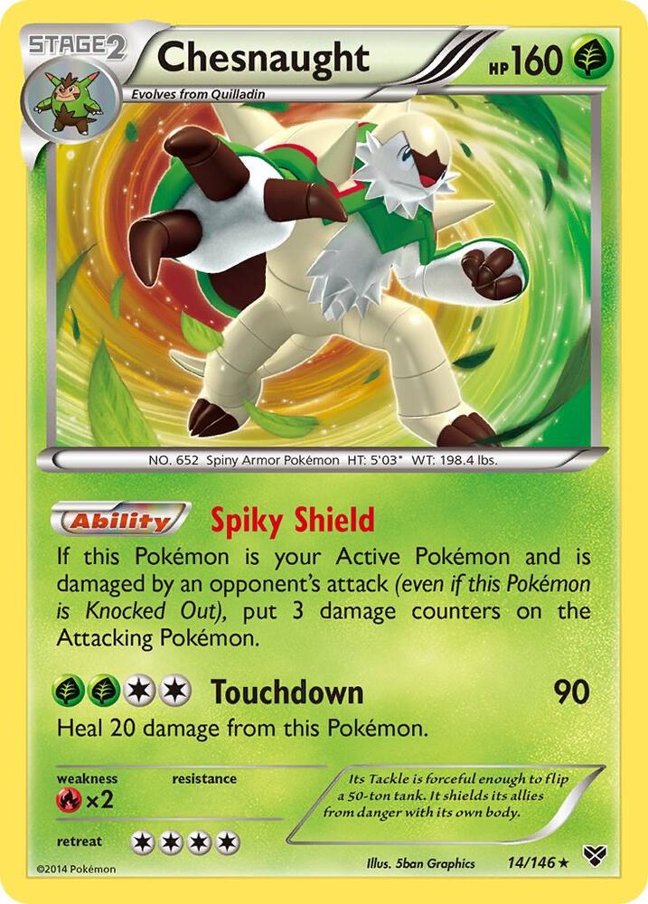 Chesnaught card image