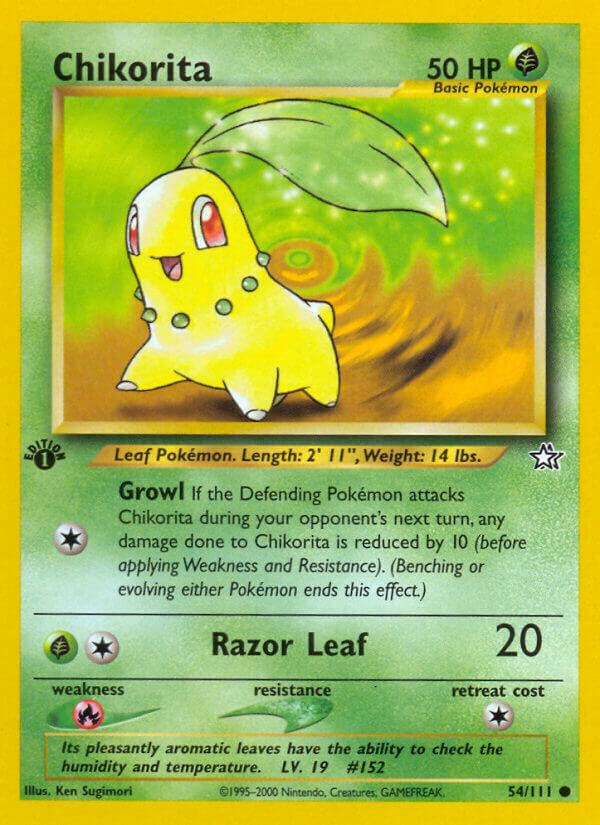 Chikorita (54) card image