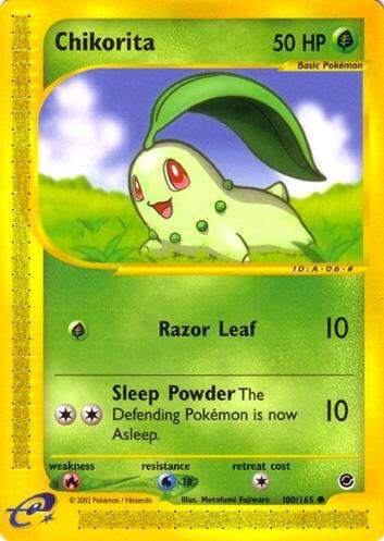 Chikorita (100) card image