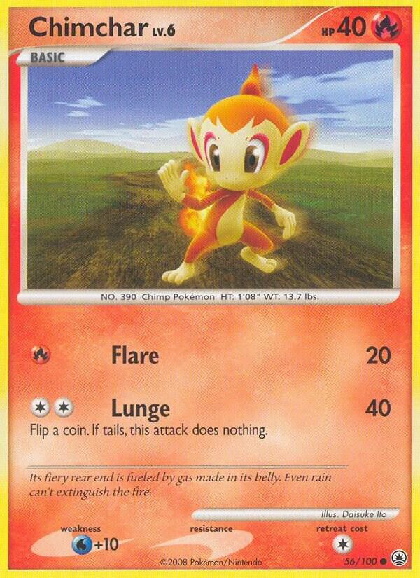 Chimchar (56) card image