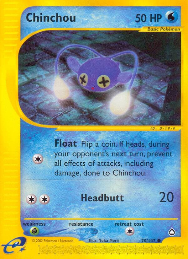Chinchou (70) card image