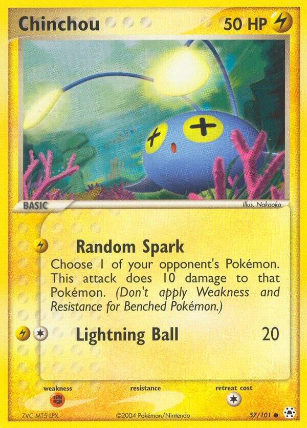 Chinchou - 57/101 card image