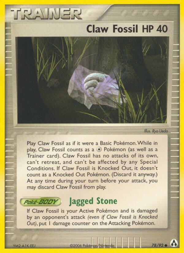 Claw Fossil card image