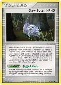 Claw Fossil card image
