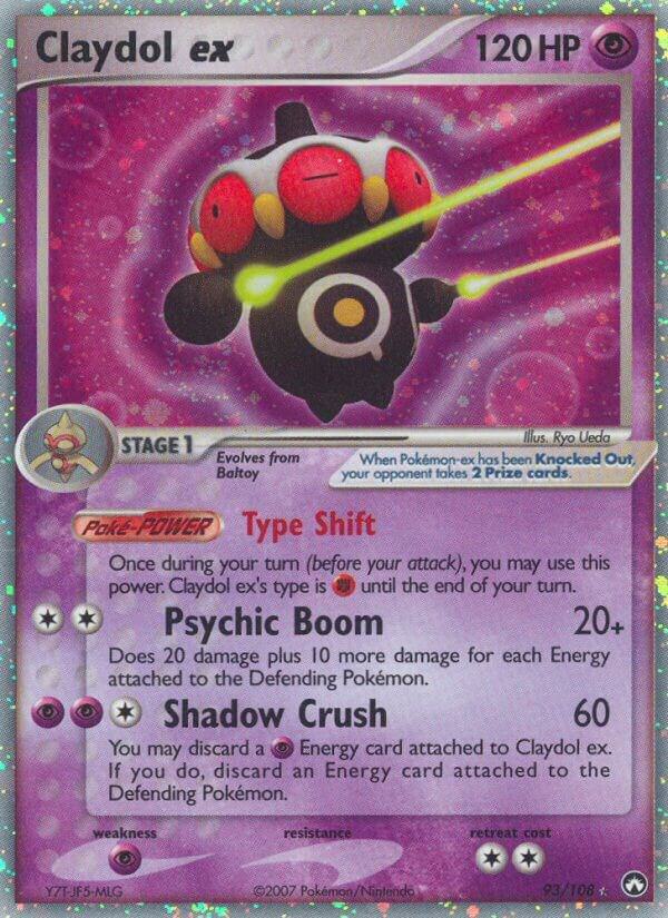 Claydol ex card image