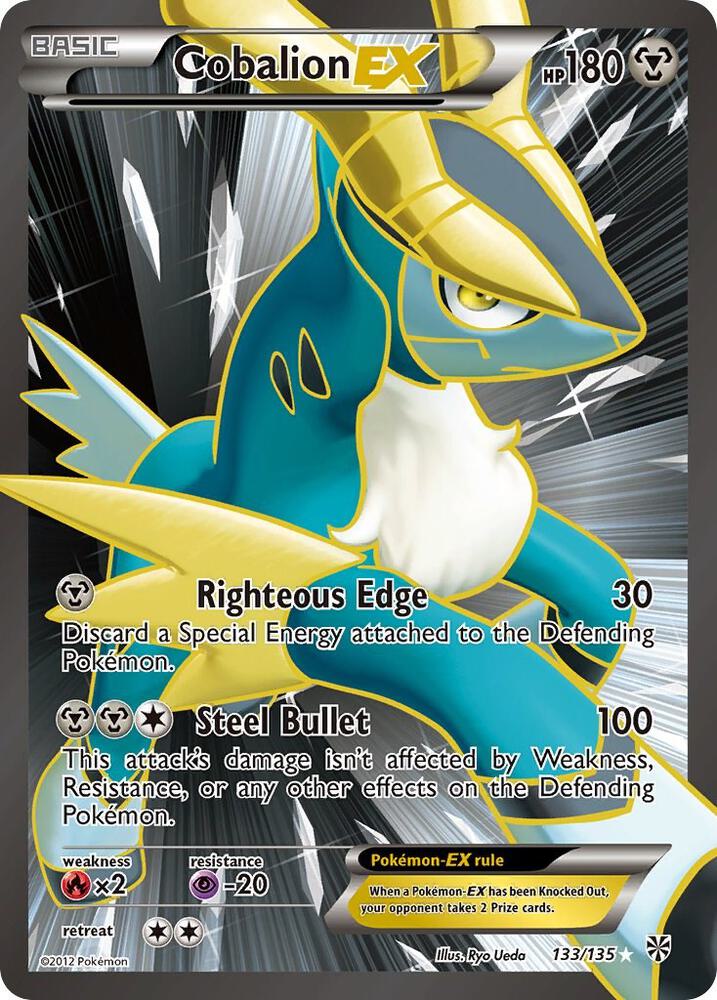 Cobalion EX (133 Full Art) card image