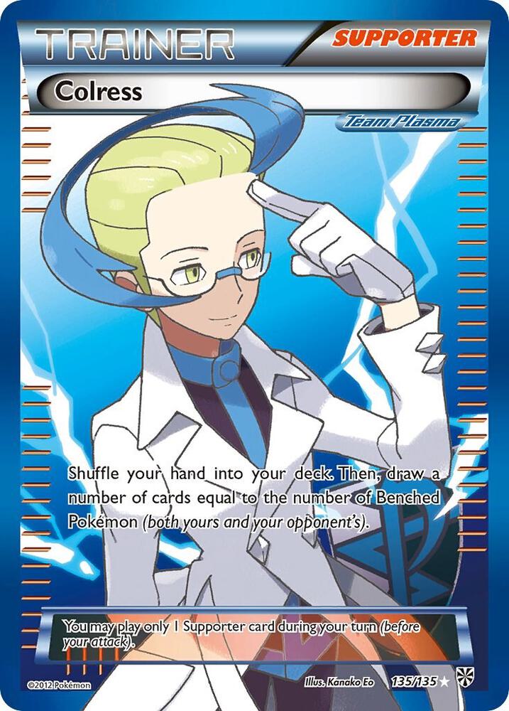 Colress (Team Plasma) (135 Full Art) card image