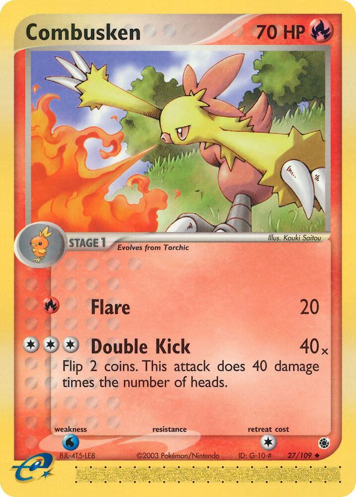 Combusken - 27/109 card image