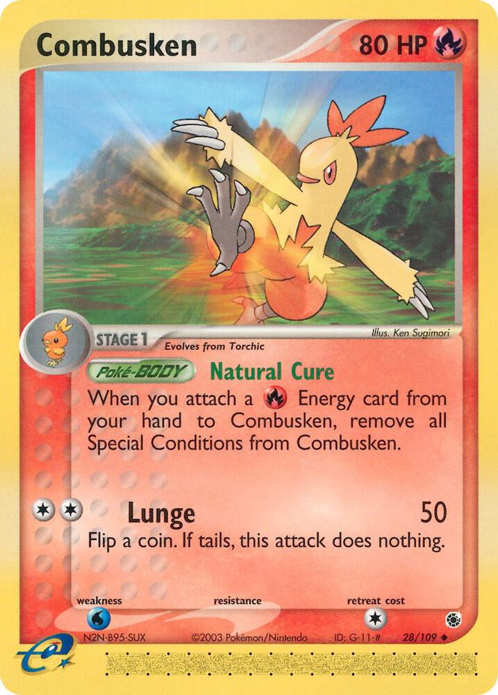 Combusken - 28/109 card image