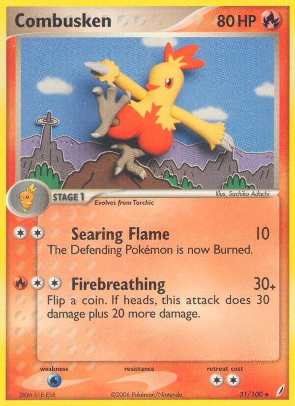 Combusken - 031/100 card image