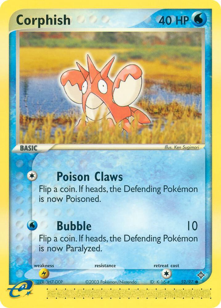 Corphish - 52/97 card image