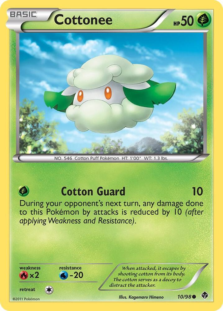Cottonee (10) card image