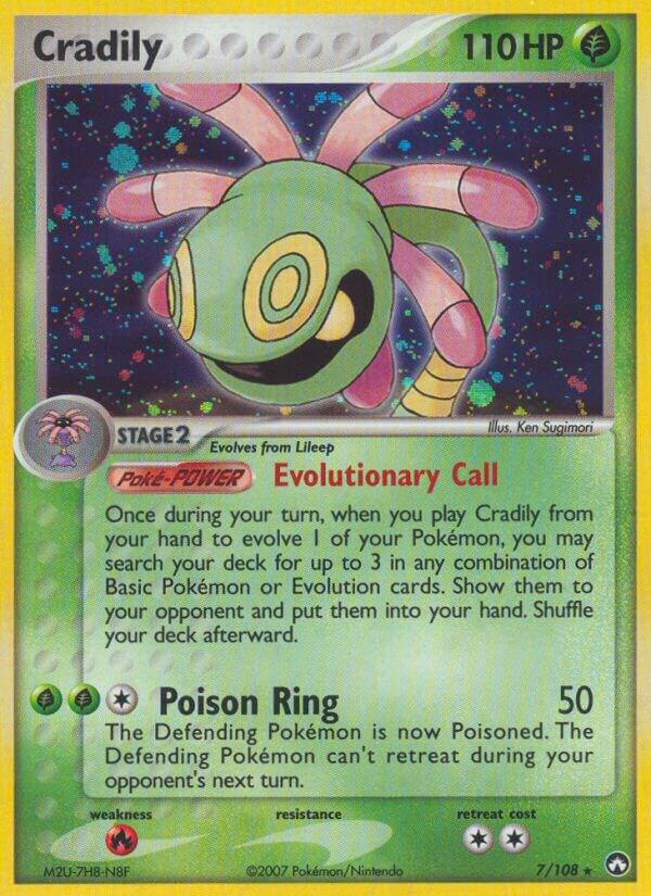 Cradily card image