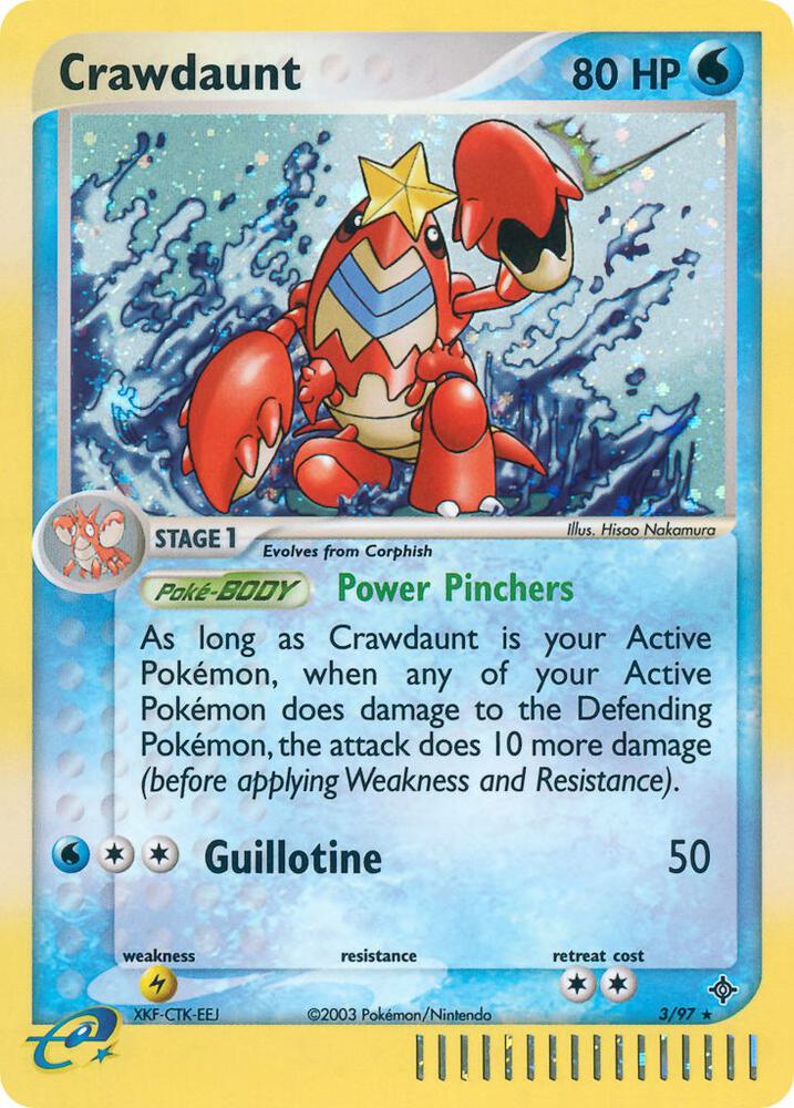 Crawdaunt - 3/97 card image