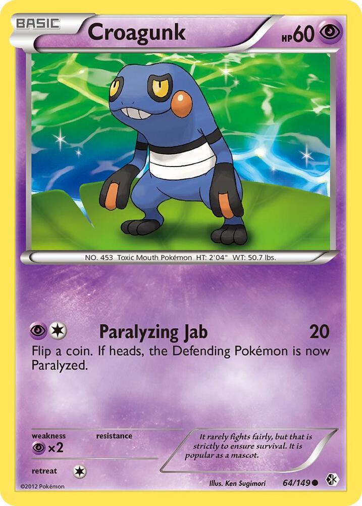 Croagunk (64) card image