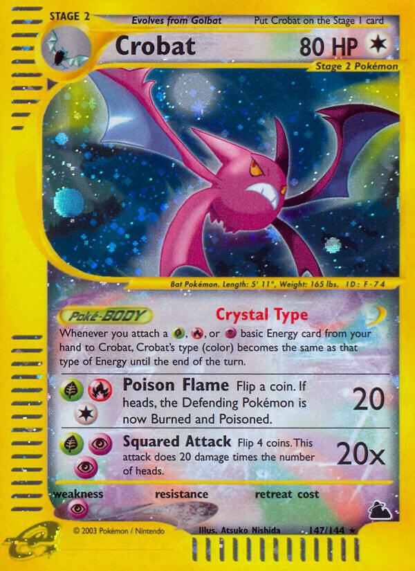 Crobat (147) card image