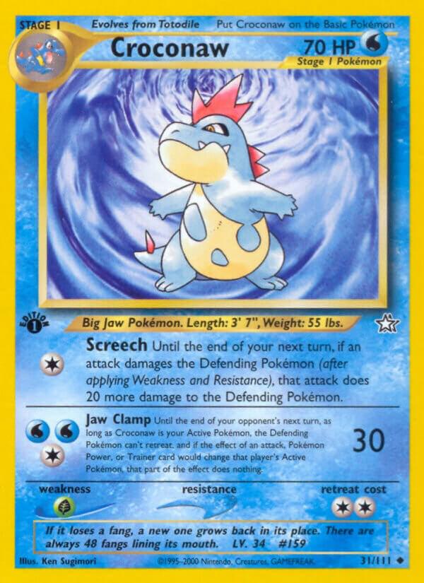 Croconaw (31) card image