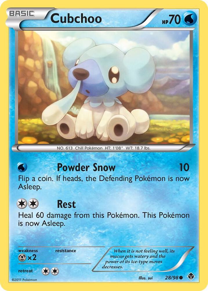 Cubchoo (28) card image